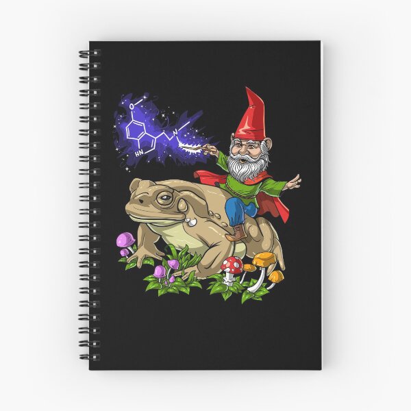 Item preview, Gnome Riding Bufo Alvarius Toad designed and sold by underheaven.