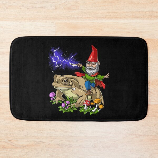 Item preview, Gnome Riding Bufo Alvarius Toad designed and sold by underheaven.