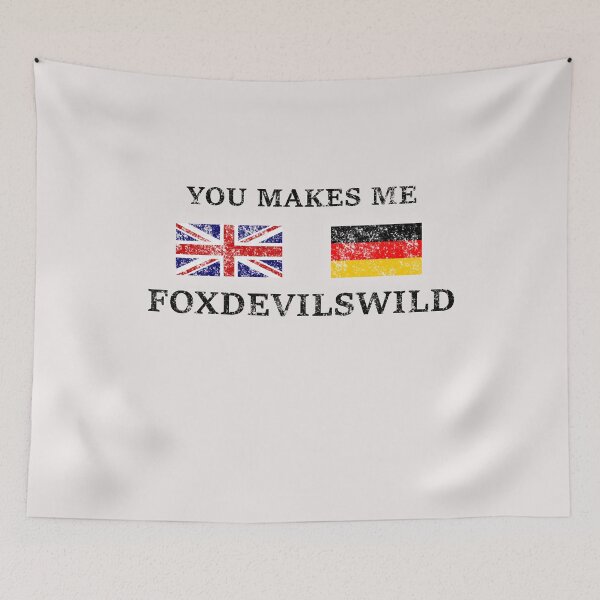 Item preview, Quote translation You Makes Me Foxdevilswild designed and sold by Naohiro.