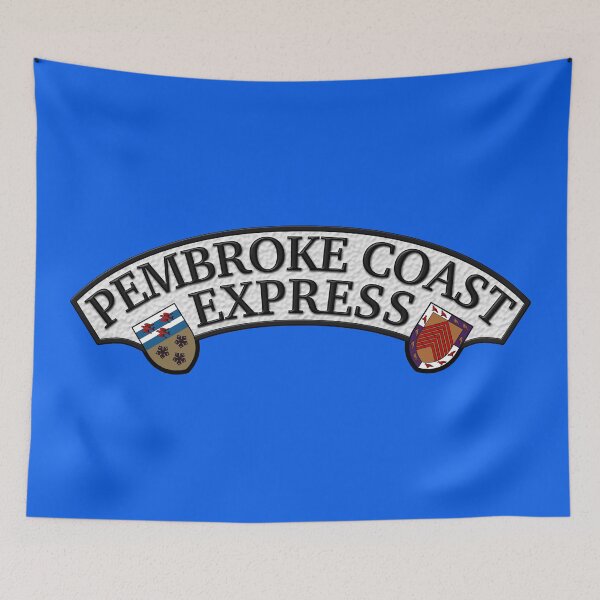 Item preview, PEMBROKE COAST EXPRESS - HEADBOARD designed and sold by WOOFANG.