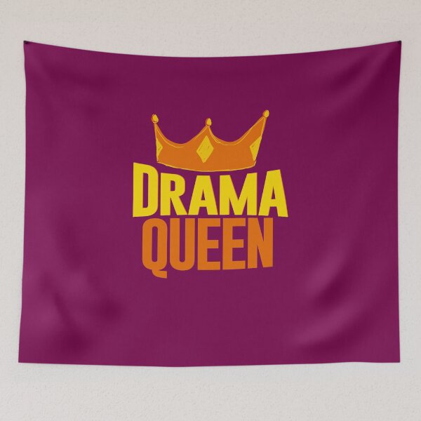 Item preview, Drama Queen - Funny saying theater designed and sold by palaodesigns.