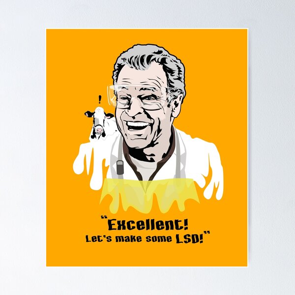 Item preview, Walter Bishop - "Excellent! Let's make some LSD!"" designed and sold by godgeeki.