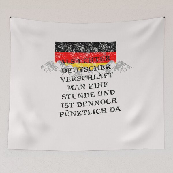 Item preview, Saying typical german punctuality used look designed and sold by Naohiro.