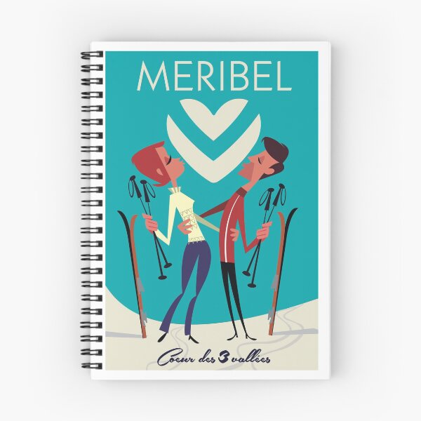 Item preview, Meribel poster designed and sold by Gary Godel.