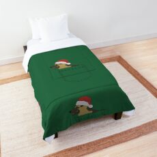 Christmas German Shepherd Comforter