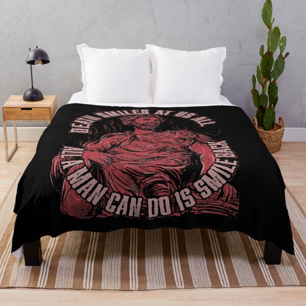 Item preview, Marcus Aurelius quote death smile designed and sold by mevvo.