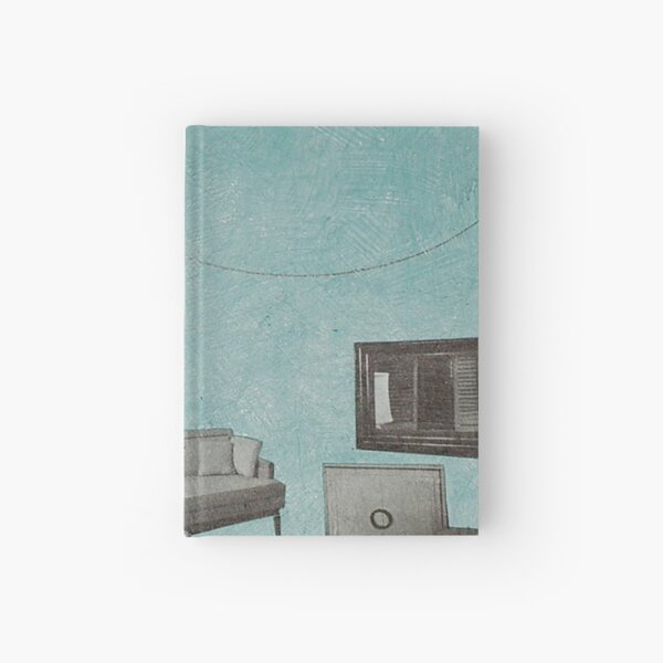 The living room is floating away Hardcover Journal