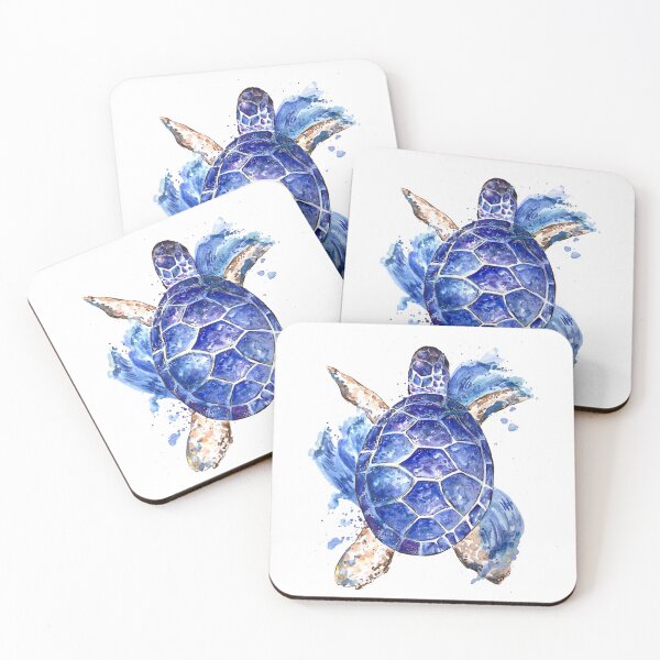 Item preview, watercolor turtle designed and sold by rose lam.