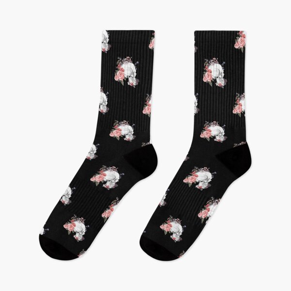 Item preview, Skull in bloom designed and sold by Medly.