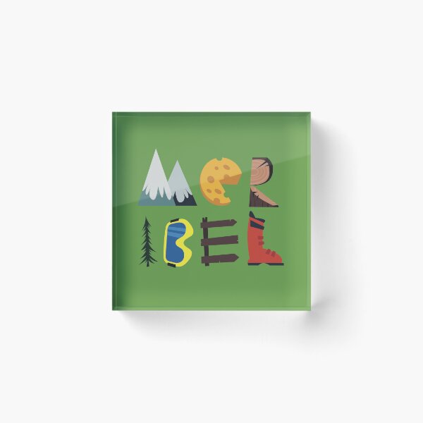 Item preview, Meribel poster designed and sold by GAGodel.