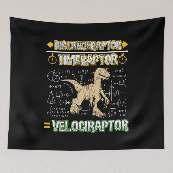 Artikelvorschau, Distanceraptor / Timeraptor = Velociraptor Pun entworfen und verkauft von perfectpresents.