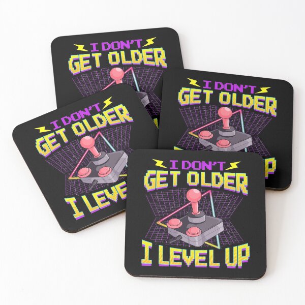 Item preview, Funny Gaming I Don't Get Older I Level Up Birthday designed and sold by perfectpresents.