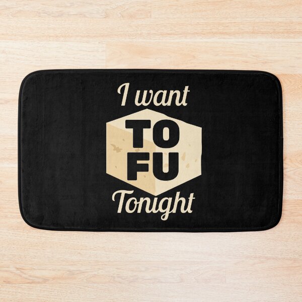 Item preview, I Want TOFU Tonight Cooking Vegan Vegetarian Food designed and sold by MooonTees.