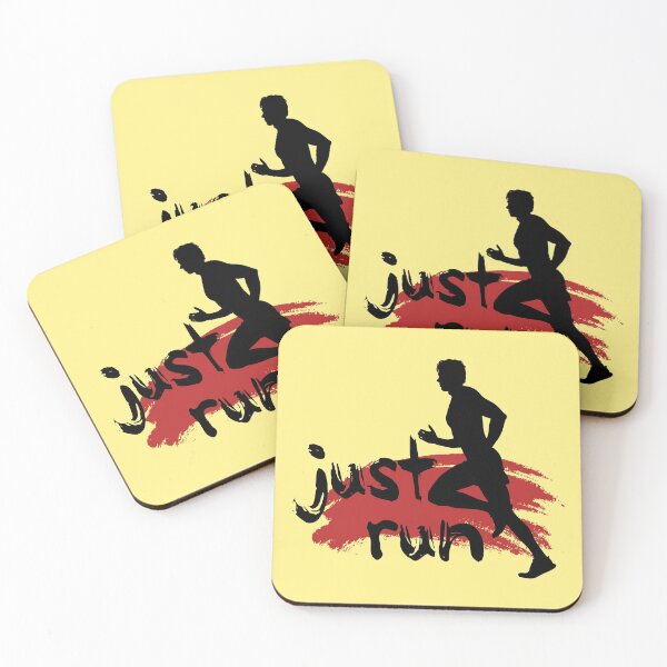 Item preview, Just run - Marathon training Gift for Run Lovers designed and sold by IslandLakeTree.