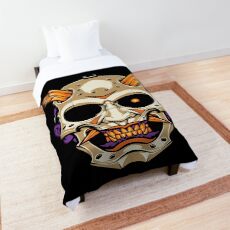 oni mask Comforter