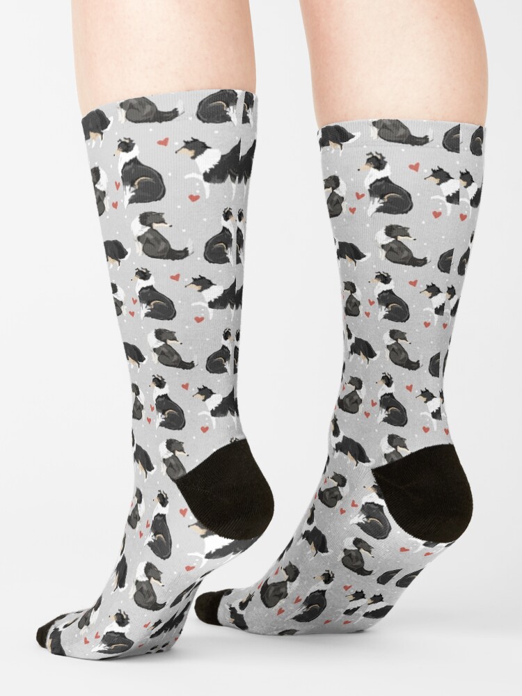 Alternate view of Collie Love Socks