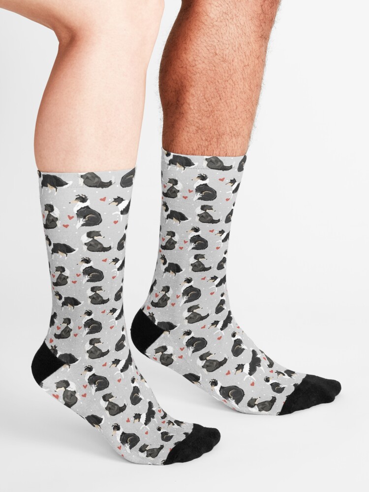 Alternate view of Collie Love Socks