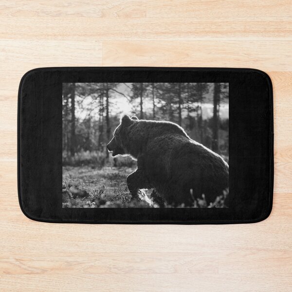 Item preview, The rising II. Brown Bear in bw designed and sold by Jouko Lehto Photography.