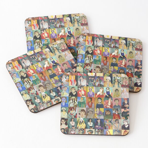 Item preview, Henri Matisse Faces designed and sold by Montage-Madness.