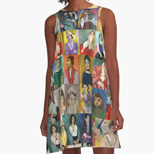 Item preview, Henri Matisse Faces designed and sold by Montage-Madness.