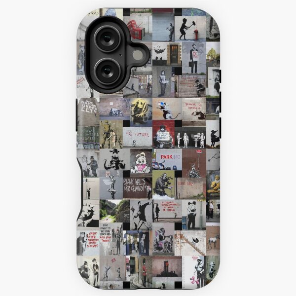 Item preview, Banksy designed and sold by Montage-Madness.