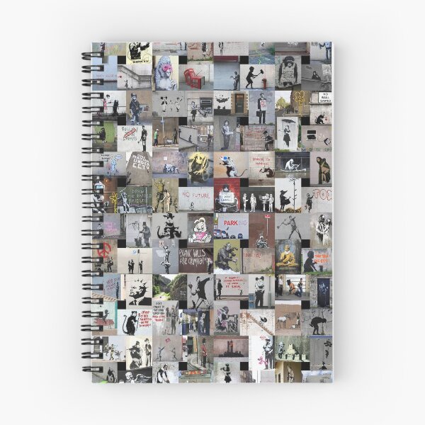 Item preview, Banksy designed and sold by Montage-Madness.