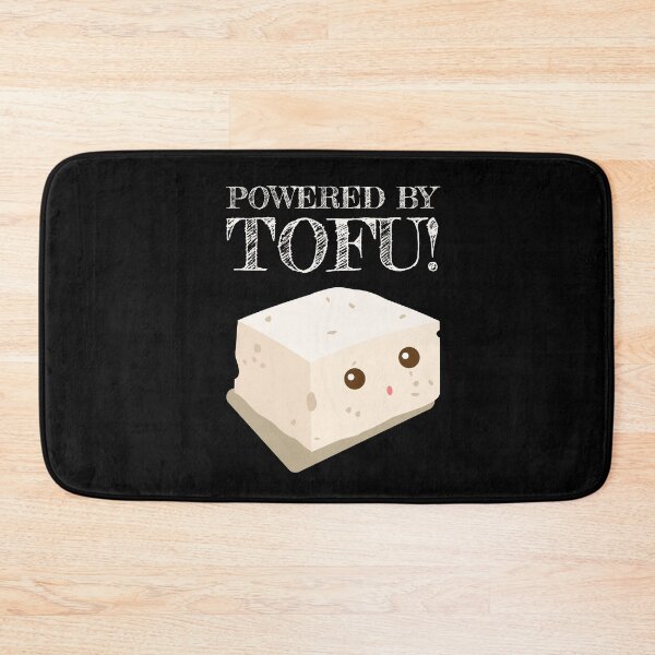 Item preview, Powered By TOFU Soy Vegan Vegetarian Food Veggie designed and sold by MooonTees.