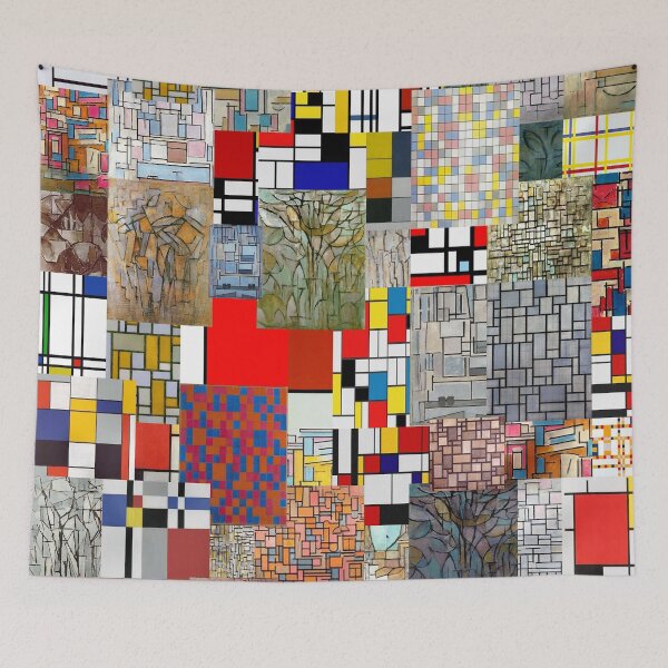 Item preview, Piet Mondrian designed and sold by Montage-Madness.