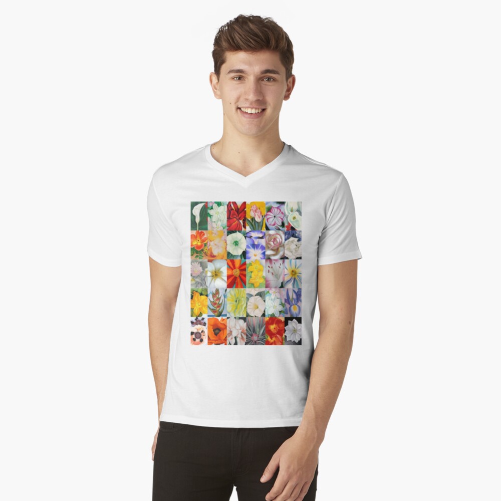 Item preview, V-Neck T-Shirt designed and sold by Montage-Madness.