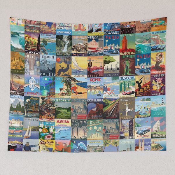 Item preview, Art Deco Travel designed and sold by Montage-Madness.