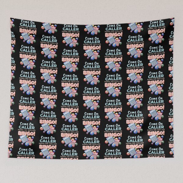 Item preview, Come On Caller Make A Holler Bingo Pensioner Luck designed and sold by MooonTees.