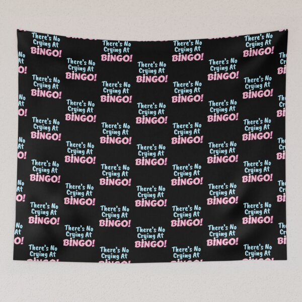 Item preview, There´s NO Crying At Bingo! Gambling Seniors Funny designed and sold by MooonTees.