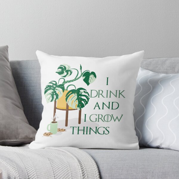 Item preview, I Drink And I Grow Things designed and sold by HarrietHarker.