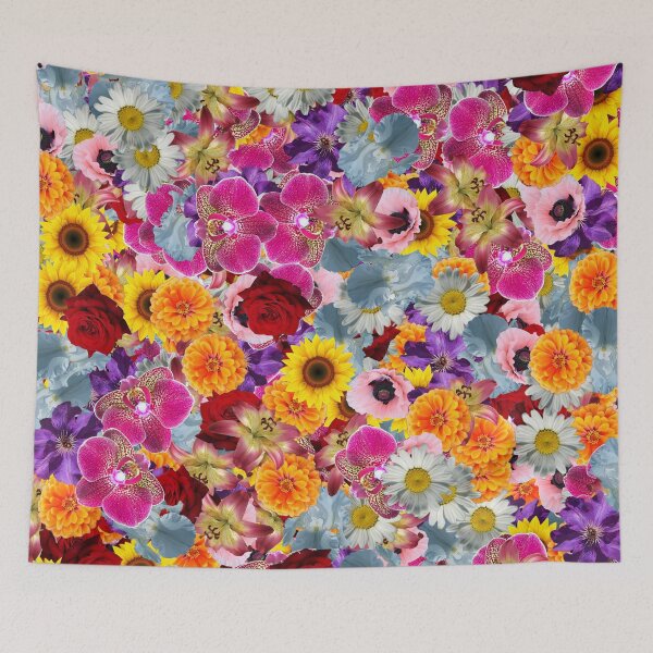 Item preview, Flowers Collage designed and sold by Montage-Madness.