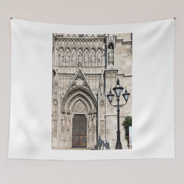 Item preview, Votive Church Votivekirche entrance Vienna Austria designed and sold by goceris.