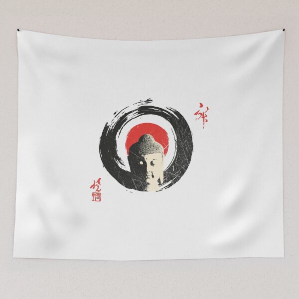 Item preview, Buddhismus Meditation Yoga Bonsai Zen Enso Circle Buddha DMT design designed and sold by A-Fashion.