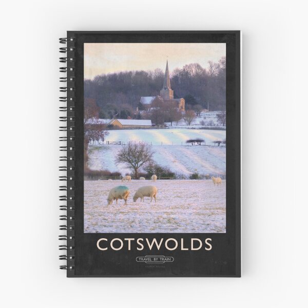 Item preview, Cotswolds Railway Poster designed and sold by andrewroland.