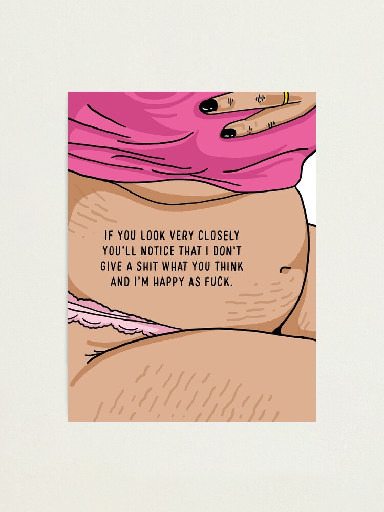 Body Positive Stretch Marks Photographic Print By Lilcrystalface Redbubble