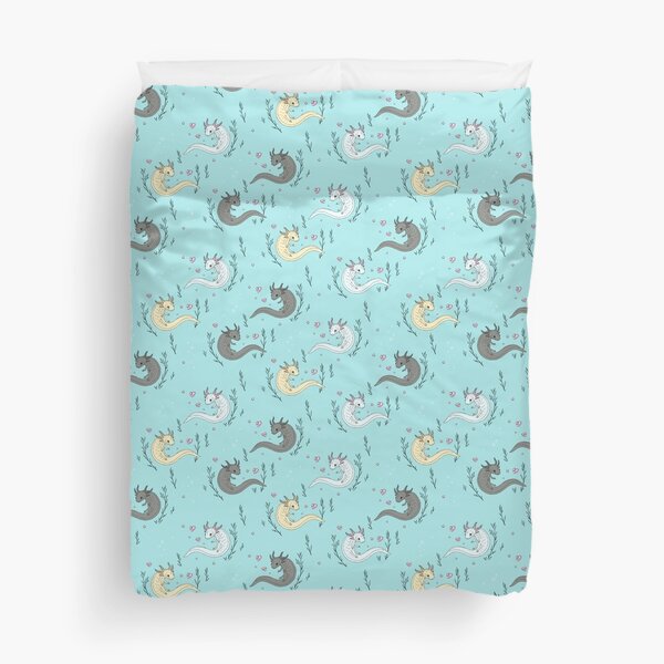 Axolotl Love Duvet Cover