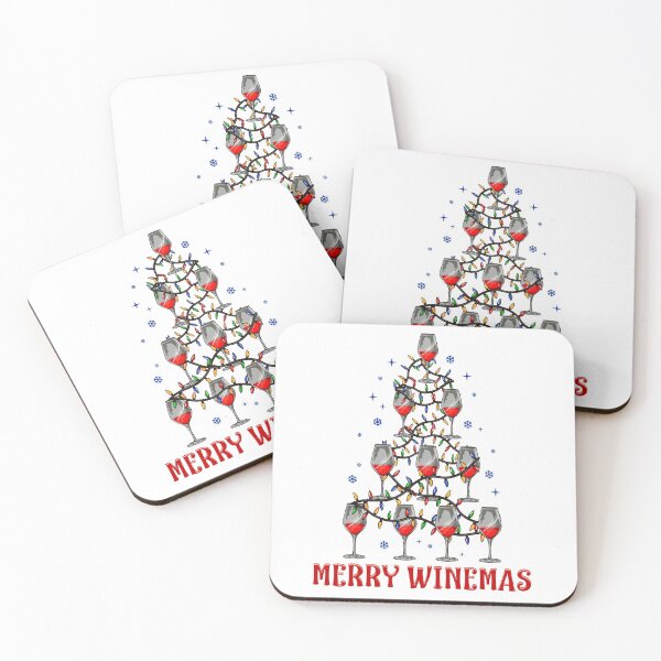 Item preview, Merry Winemas. Funny Christmas Sweatshirt for Wine Lovers. designed and sold by KsuAnn.