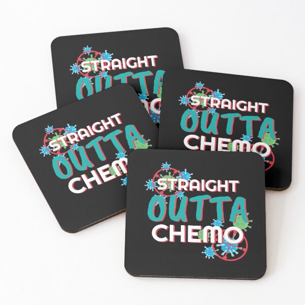 Item preview, Straight Outta Chemo Cancer Disease Therapy designed and sold by MooonTees.
