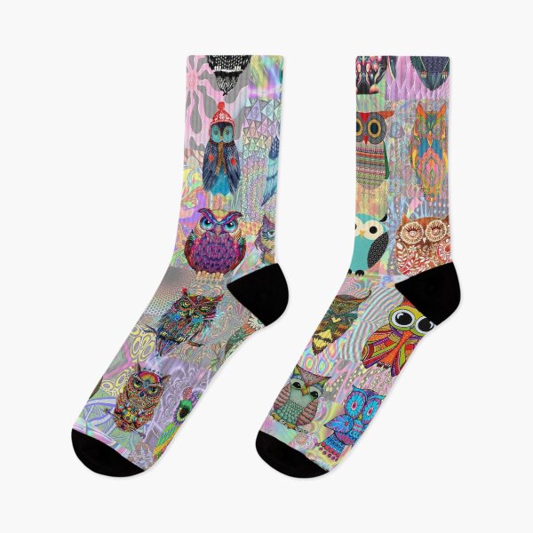 Item preview, Psychedelic Owls designed and sold by Montage-Madness.