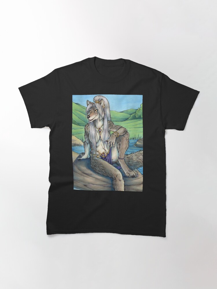 Thumbnail 2 of 7, Classic T-Shirt, Lakeside Werewolf designed and sold by cybercat.