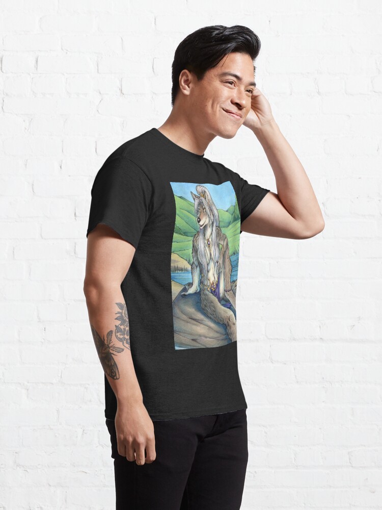 Thumbnail 5 of 7, Classic T-Shirt, Lakeside Werewolf designed and sold by cybercat.