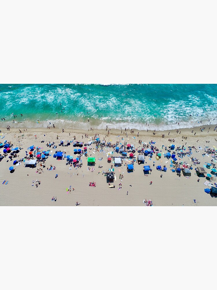 "Aerial Manhattan Beach on 4th of July" Poster for Sale by Shellyvm