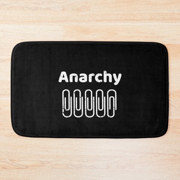 Item preview, Anarchy paperclip anarchy office work gift designed and sold by Weilichesmag.