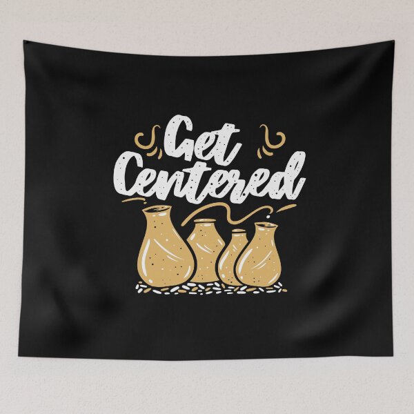 Item preview, Get Centered Pottery Handcrafted Ceramics Oven Art designed and sold by MooonTees.