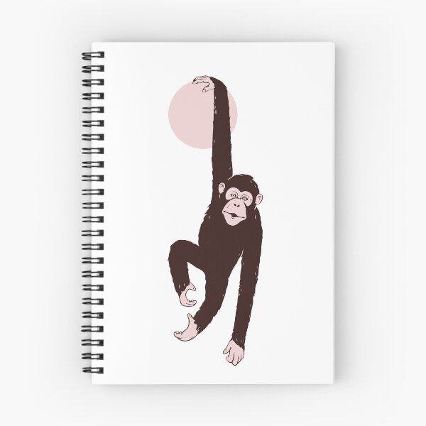 Item preview, mokey hanging the moon designed and sold by mevvo.