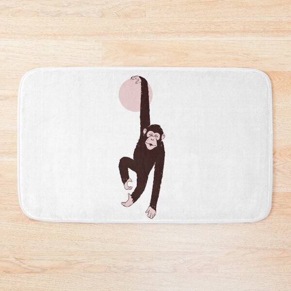 Item preview, mokey hanging the moon designed and sold by mevvo.