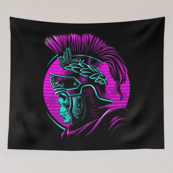 Item preview, Retro roman skull designed and sold by albertocubatas.